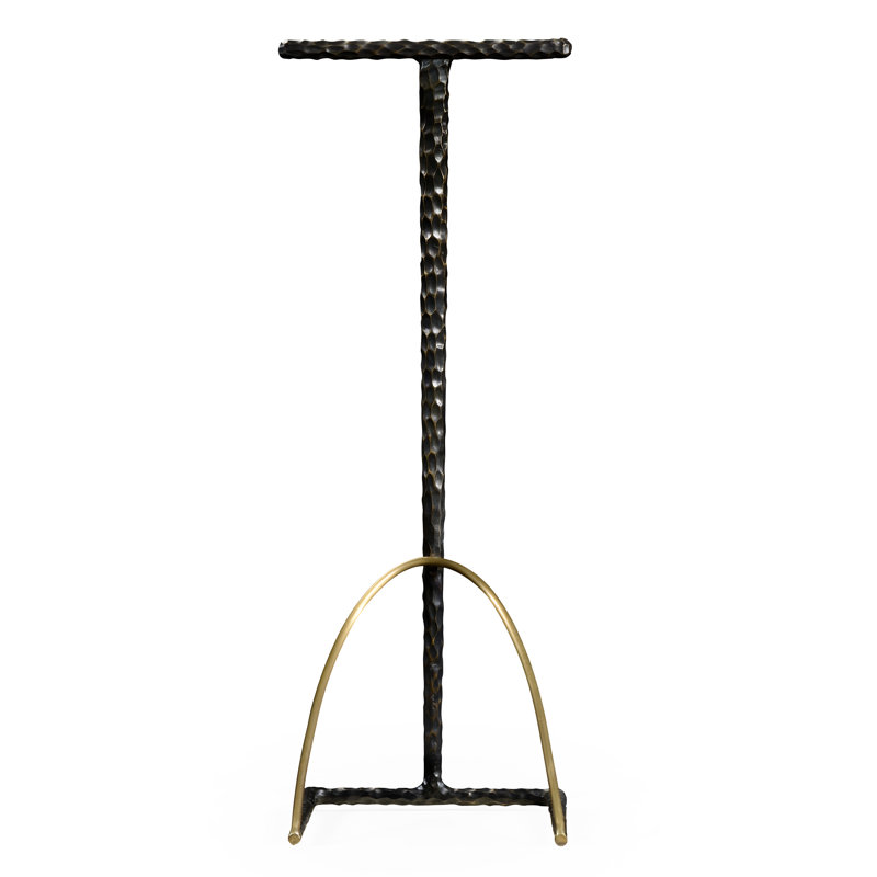 Table de bout Stiletto, Noir antique avec reflet
