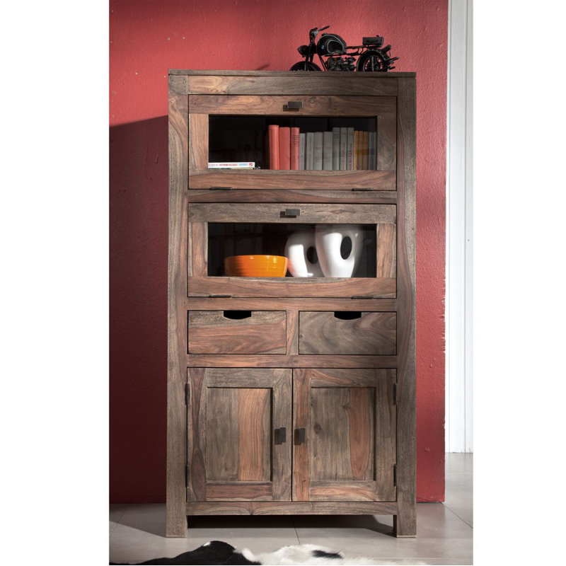 Nature 80cm Solid Wood Sideboard