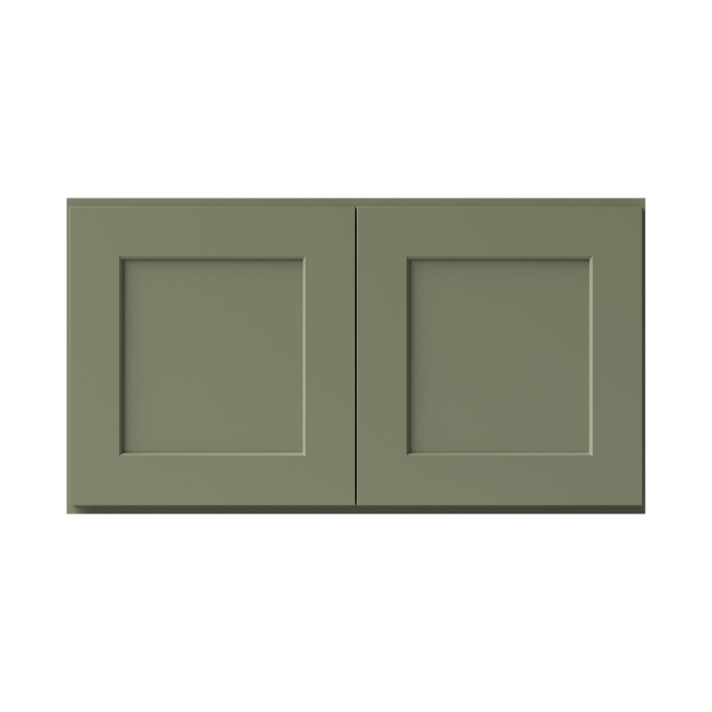 Armoire de four, 33" W x 18" H x 24" D, Vert sauge