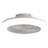 17" 5-Blade White LED Ceiling Fan With Remote Control