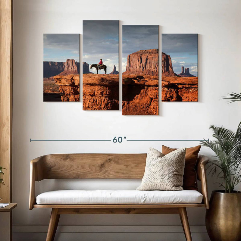 Lelar Cowboy In Canyon