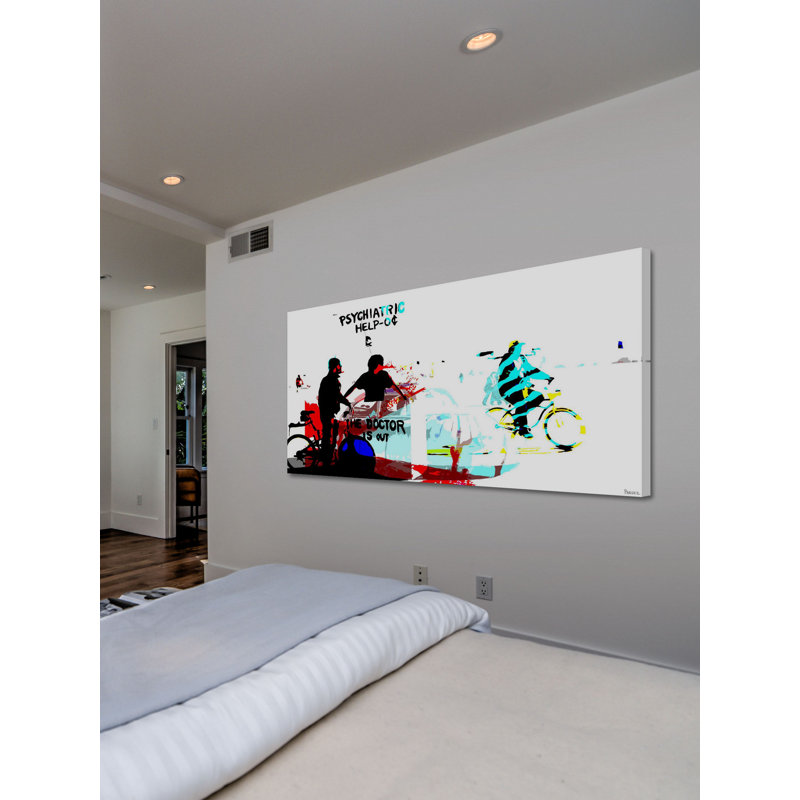 1 Piece Wrapped Canvas Wall Art, 45cm H x 91cm W
