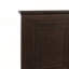 Très grand lit avec tête de lit haute, pied de lit, charge USB et cadre en bois de pin renforcé brun riche-1943415476