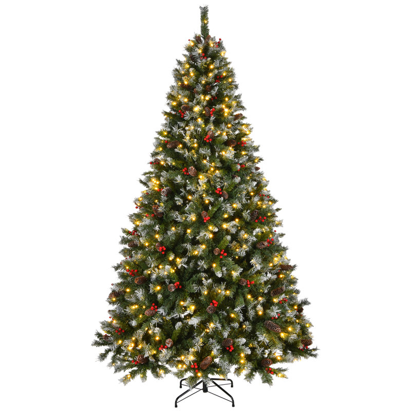 Arbre de Noël artificiel pré-éclairé 7,5 pi