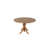 Akeeyla 5-Piece Dining Table & Chairs Set, Solid Beech Wood & Linen, 39.4 x 29.5 x 39.4 inches Table | 4 Chairs: 16.9 x 31.9 x 18.1 inches | Traditional Brown | Durable MDF Top | Perfect for Family Gatherings & Elegant Dining Spaces