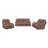 LUCIUS BROWN RECLINING SOFA