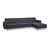 Brushed Microfibre Black selected