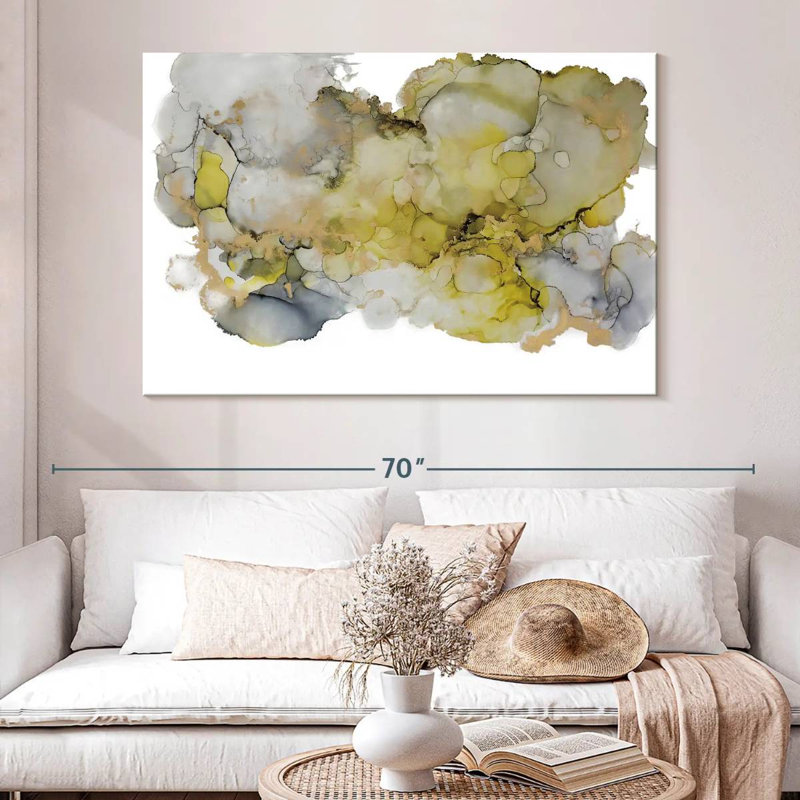 Avery Interlude Abstract, 34" H x 51" W