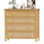 Buffet avec 4 tiroirs, console moderne en bois pour la cuisine, le salon et le couloir-1197077970