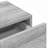 vidaXL Wall Shelf Grey sonoma Engineered wood 39.4x14.2x7.5 in-951733763-951733790