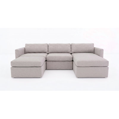 Canapé modulaire avec repose-pieds All Modern