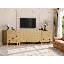 Ensemble de rangement modulaire Almaguer 4 pièces avec 6 tiroirs, 4 portes, tablettes réglables et fini chêne naturel.-2140787501-2140787503