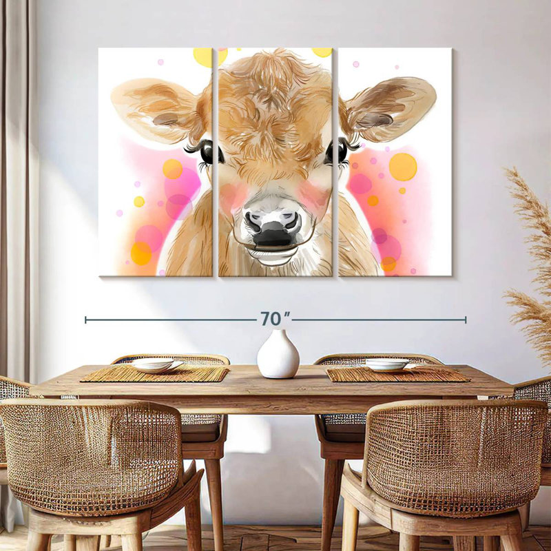 Vache Brampt, H 42 po x l 65 po