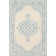 Tapis gris / bleu pâle en laine touffeté à la main Bergmann