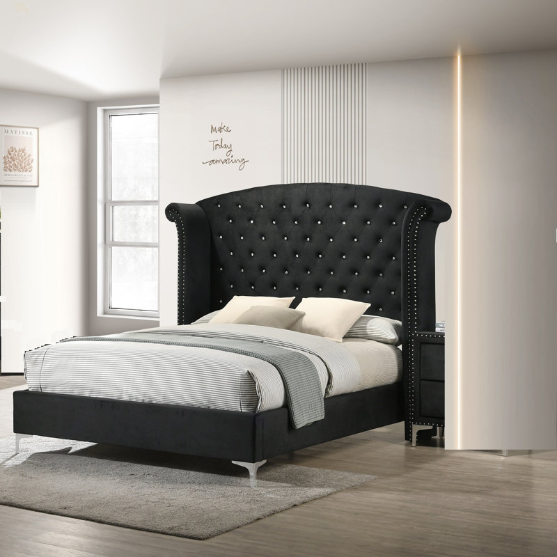 1pc Glam Bed, Très grand