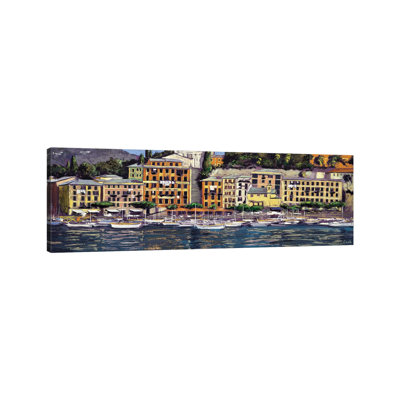 Santa Margherita Ligure by Daniela Corallo - Wrapped Canvas Panoramic Gallery-Wrapped Canvas Giclée