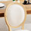 Ensemble de 2 chaises de salle à manger avec dossier rond French Country-658839171