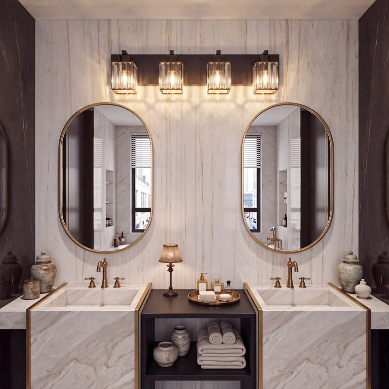 4-Light Bathroom Vanity, 4