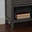 Table de chevet 2 tiroirs Brogan en gris