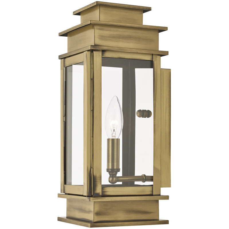 Tête de lanterne Correon, Laiton antique