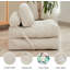  Canapé-lit pliant, canapé-lit convertible avec coussin et support pour le dos, fauteuil-lit pliant portatif, canapé-lit confortable au sol, canapé paresseux pour dortoir / salon / bureau / appartement, simple-1117753857