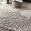 Tapis floral intérieur / extérieur Gean-808010196