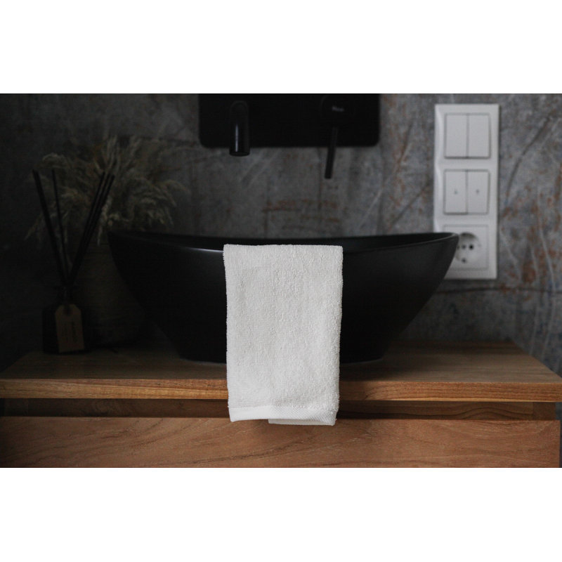 Midweight Towels, Natural Brown