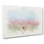 Red Poppy Field In Italy In Abstract - Wrapped Canvas Print-55338275