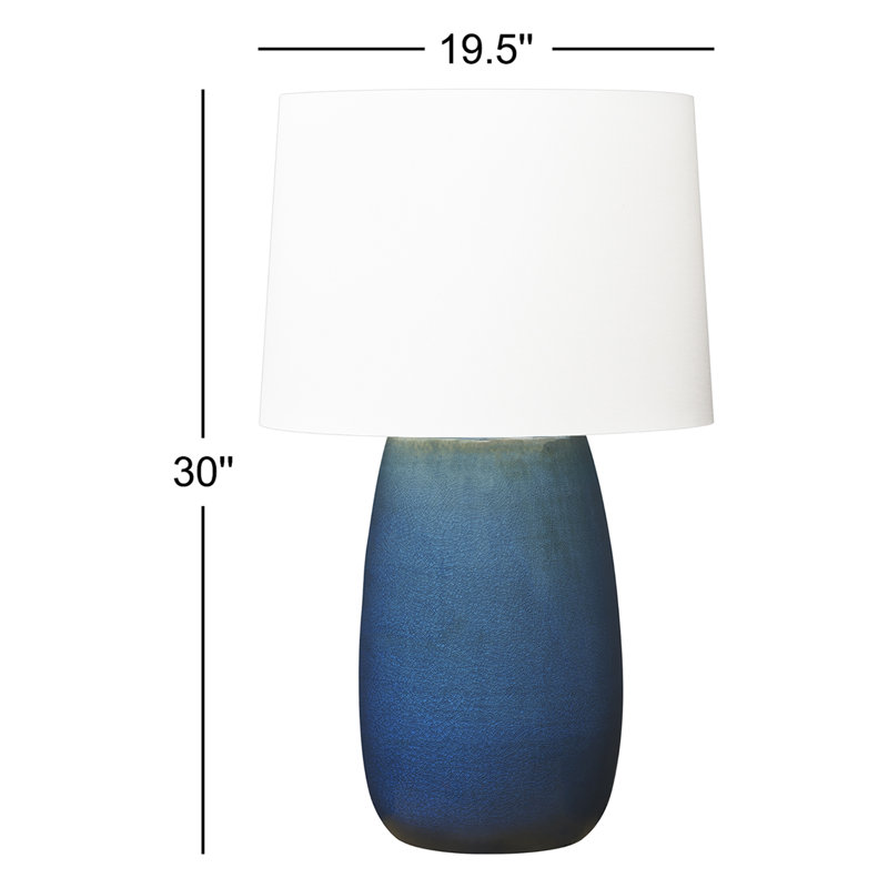 Roma Table Lamp, Blue