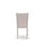 Ensemble de salle à manger moderne de 9 pièces comprenant une table rectangulaire en bois avec pieds en V et 8 chaises de salle à manger Parson en tissu lin crème, 101,6 x 182,9 cm (40 x 72 pouces).-1958990125-1958990130