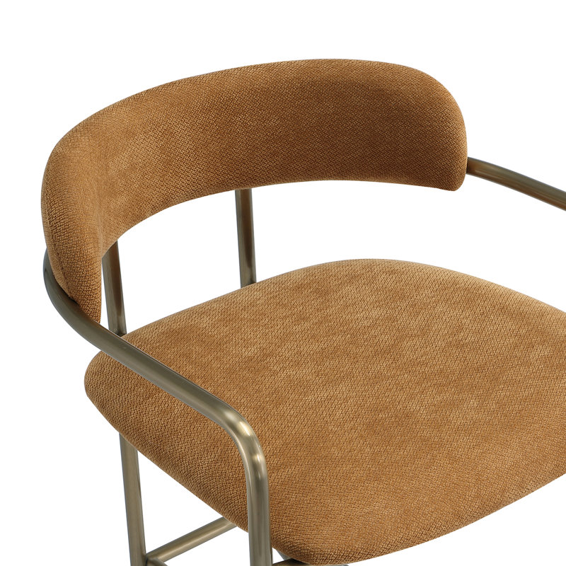 Tabouret de comptoir Serene, Tabouret de comptoir (siège d'une hauteur de 26,4, Curcuma
