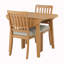 Ensemble de table de salle à manger 3 pièces pour 2 personnes-948707193-948707196