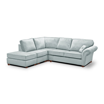 Lila 5 Seater Velvet Corner Sofa 