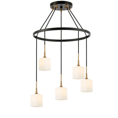 Shults 5 - Light Tiered Chandelier
