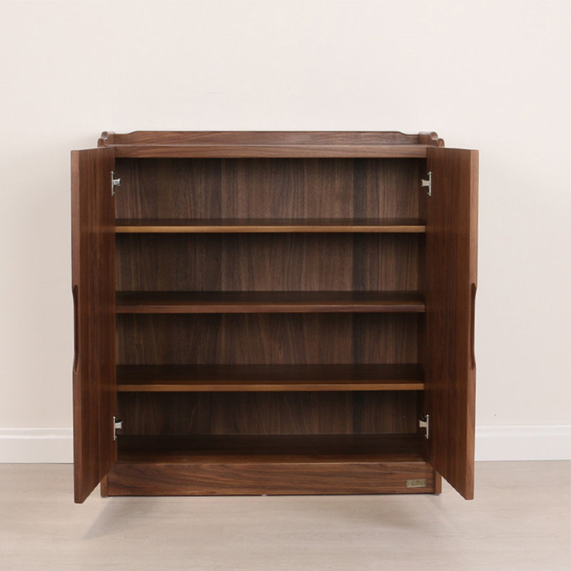 Simple household storage shoe cabinet, 35.43" H x 29.53" W x 13.78" D