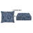 Meridian Outdoor Deep Seating Cushion Set – Comfortable, Durable, Weather-Resistant Design-1400697422