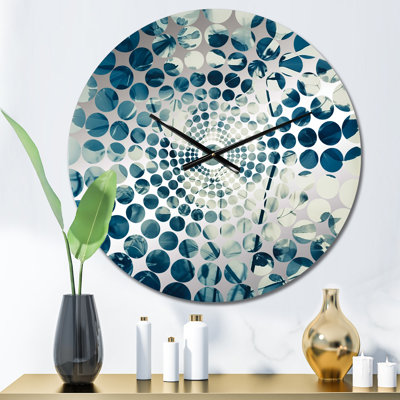 Sassoon  Flowers Wall Clock