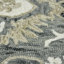 Tapis gris en laine crocheté à la main Dorcelus-867790448
