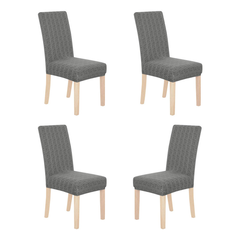 Housse pour chaise de salle à manger, Marron clair