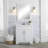 30.5" Single Bathroom Vanity With Cultured Marble Top-1654624054