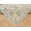 Tapis motif vase en soie noué à la main 11 pi 8 po x 15 pi beige 594FA6034CAA48FEB68F6839F15230F3