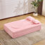 Canapé-lit convertible pliant avec mousse à haute densité, convenant au salon, à la chambre d'amis et à la chambre à coucher, fabriqué en tissu confortable