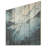 Minimalism Blue And Black Glacier - Glacier Wood Wall Art On Natural Pine Wood-1180146613