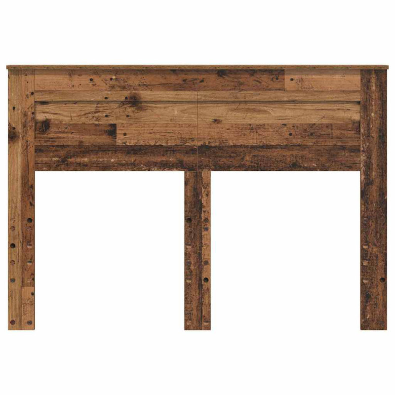 Panel Headboard, EU Double - 140 x 200 cm, Old Wood