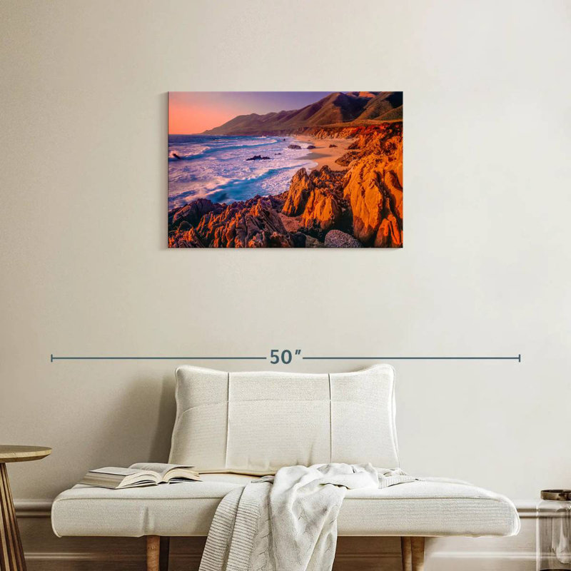 Gillard Big Sur Cliff, 20" H x 30" W