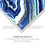 Adore Cyan Geode Abstract Framed Acrylic Art by Oliver Gal-344226745