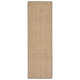 Auckland Bamboo Slat/Seagrass Natural/Gray Area Rug
