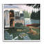 «Stupell Industries Camping Dogs at Lake», art mural sur toile par James Wiens-91308975-91308971