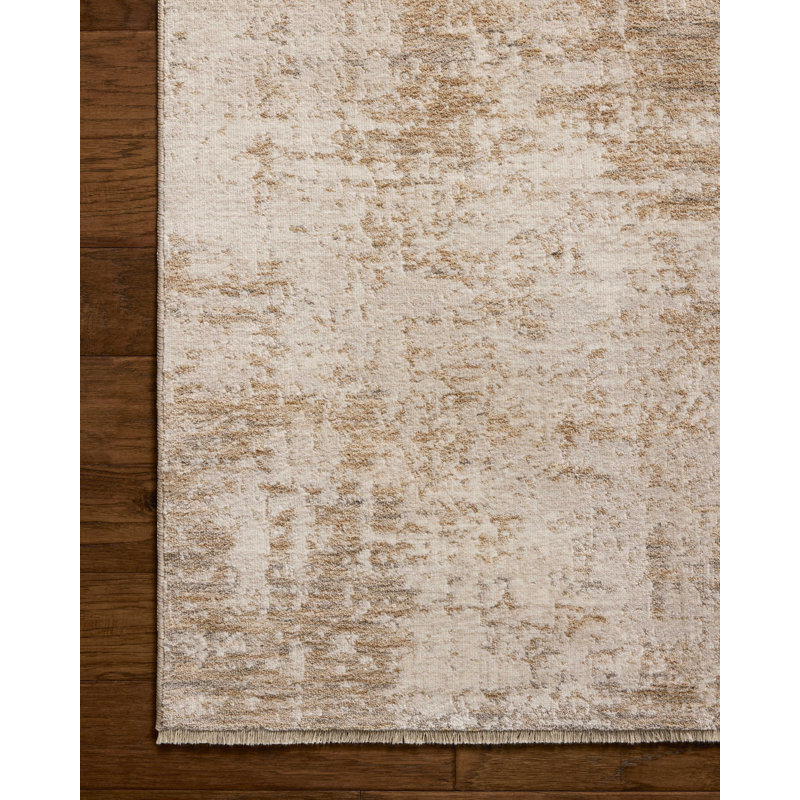 Loloi Nellie Stone / Taupe Area Rug, Rectangle 5'1" x 7'6"