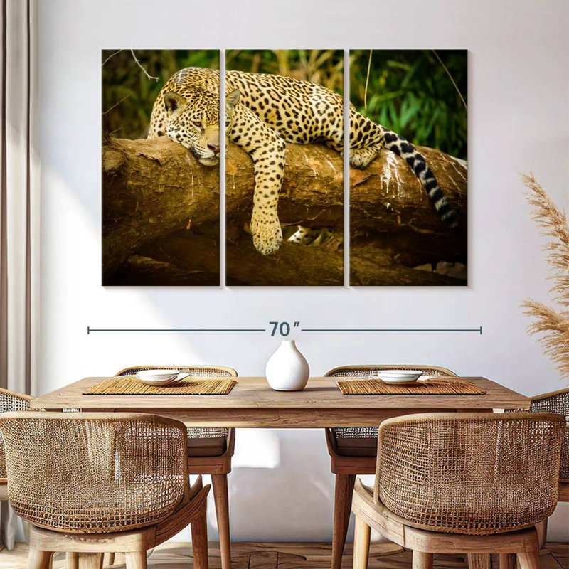 Brampt Pantanal Jaguar, 42" H x 65" W